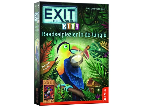 Een Spel EXIT - Kids Raadselplezier in de Jungle koop je bij Ziffo Kantoorcentrum BV