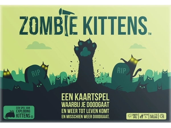 Een Spel Zombie Kittens koop je bij Van Hoye Kantoor BV