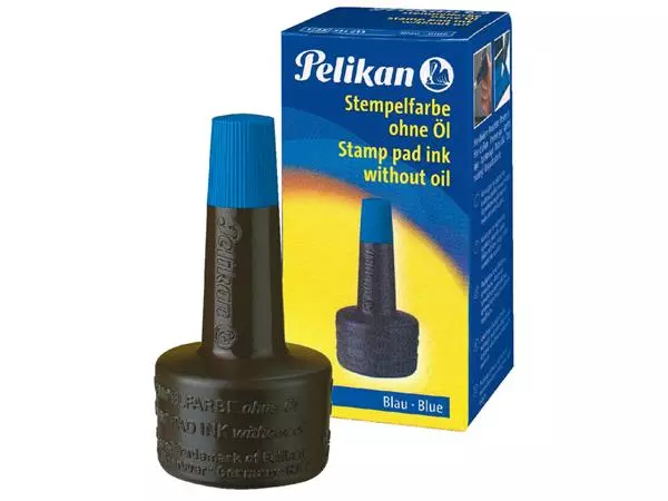Een Stempelinkt Pelikan flacon 28ml blauw koop je bij L&N Partners voor Partners B.V.