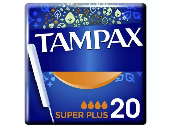 Een Tampons TAMPAX Cef Super Plus 20st koop je bij KantoorProfi België BV