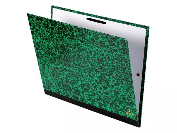 Een Tekenmap Canson studio 32x45cm 2 elastieken groen koop je bij Van Leeuwen Boeken- en kantoorartikelen