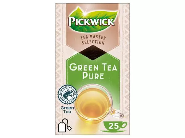 Een Thee Pickwick Master Selection green pure 25st koop je bij EconOffice