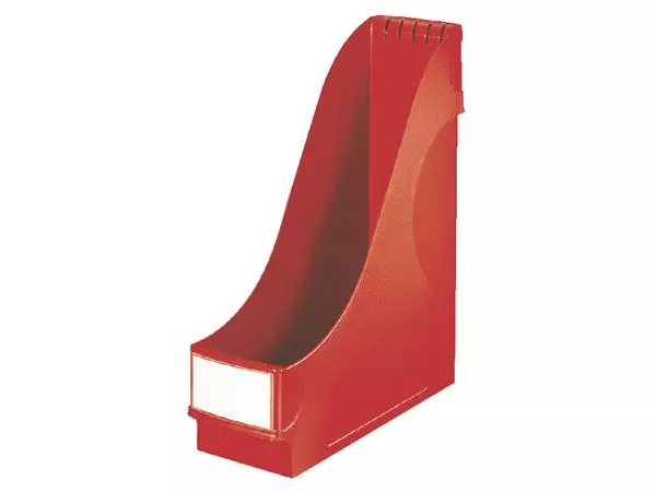 Een Tijdschriftencassette Leitz extra breed rood koop je bij Kantoorvakhandel van der Heijde