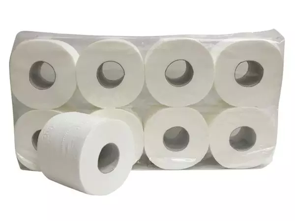 Een Toiletpapier Euro Products Q2 3-laags 250vel wit 230013 koop je bij KantoorProfi België BV