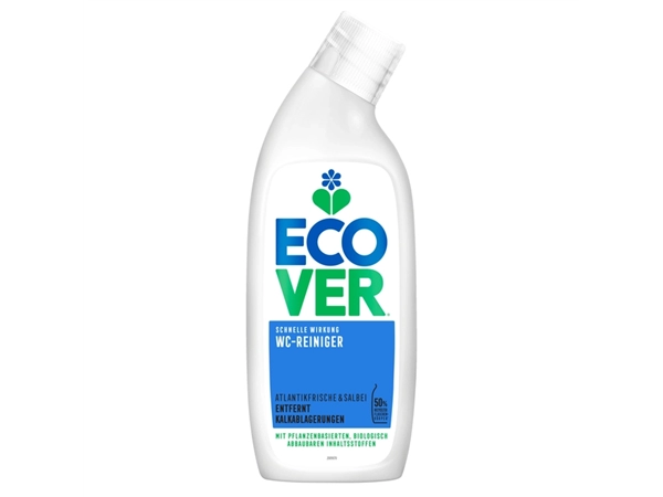 Een Toiletreiniger Ecover Fast Action zeebries & salie fles 750ml koop je bij Goedkope Kantoorbenodigdheden