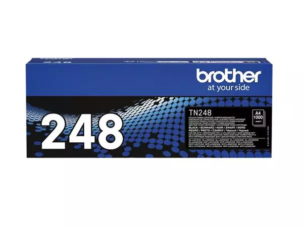 Een Toner Brother TN-248BK zwart koop je bij Van Hoye Kantoor BV