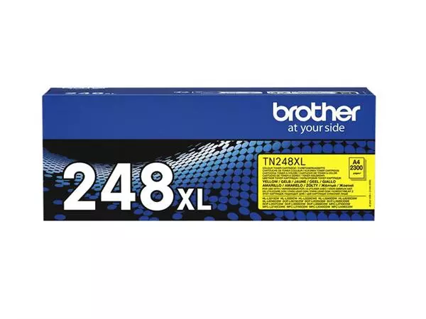 Een Toner Brother TN-248XLY geel koop je bij MV Kantoortechniek B.V.