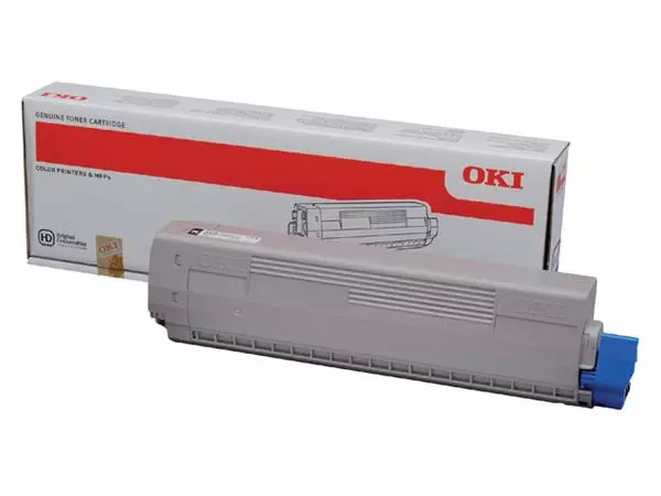 Een Toner Oki 44844616 zwart koop je bij MV Kantoortechniek B.V.