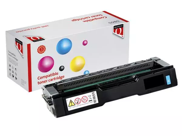 Toner Quantore alternatief tbv Ricoh 407717 blauw