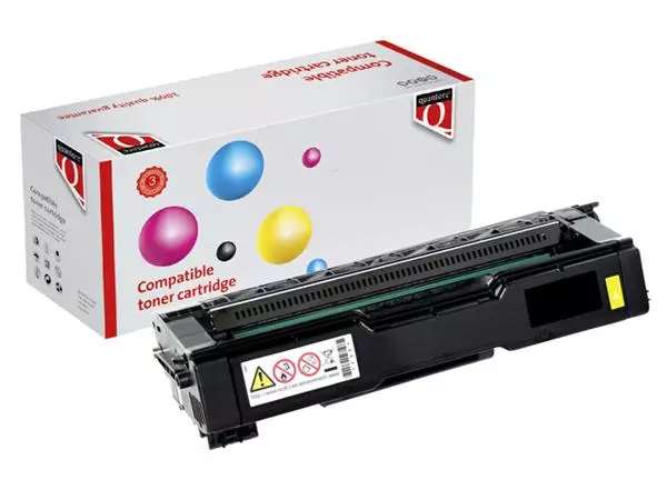 Toner Quantore alternatief tbv Ricoh 407719 geel