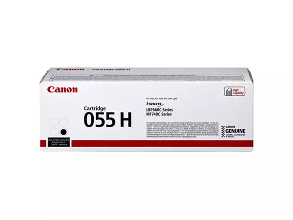 Een Tonercartridge Canon 055H zwart koop je bij Omnia 4 Office