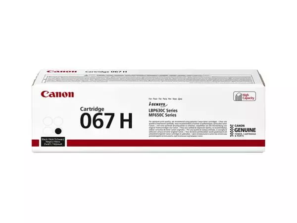 Een Tonercartridge Canon 067H zwart koop je bij Klik Office BV