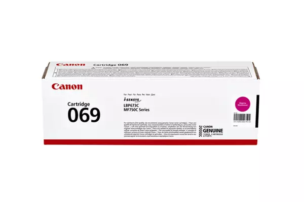 Een Tonerkartusche Canon 069 rot koop je bij QuickOffice BV