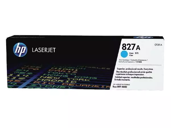 Een Tonercartridge HP CF301A 827A blauw koop je bij Klik Office BV