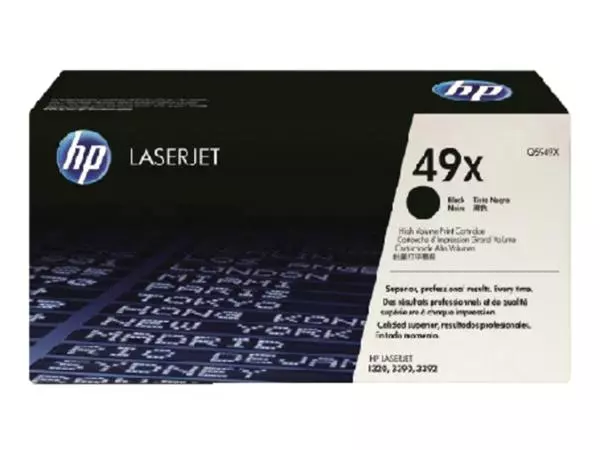 Een Tonercartridge HP Q5949X 49X zwart koop je bij EconOffice