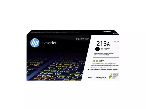 Een Tonercartridge HP W2130A 213A zwart koop je bij MegaOffice