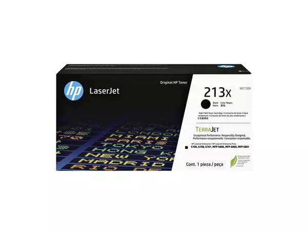 Een Tonercartridge HP W2130X 213X zwart koop je bij KantoorProfi België BV