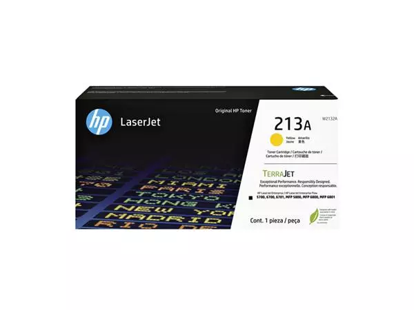 Een Tonercartridge HP W2132A 213A geel koop je bij Klik Office BV