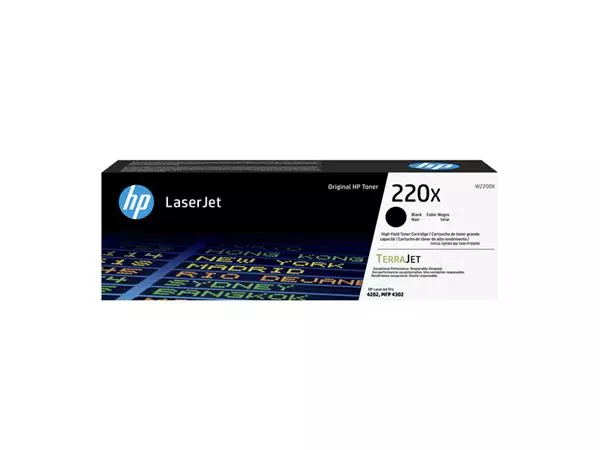 Een Tonercartridge HP W2200X 220X zwart koop je bij Omnia 4 Office