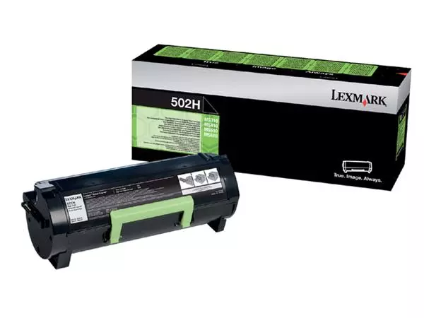 Een Tonercartridge Lexmark 50F2H00 prebate zwart koop je bij L&N Partners voor Partners B.V.