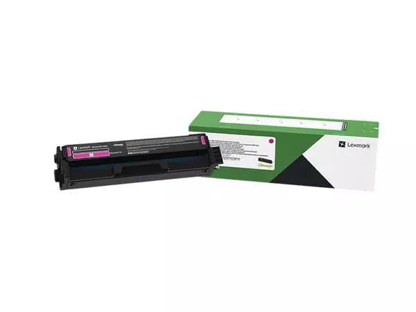 Tonercartridge Lexmark C3220M0 rood