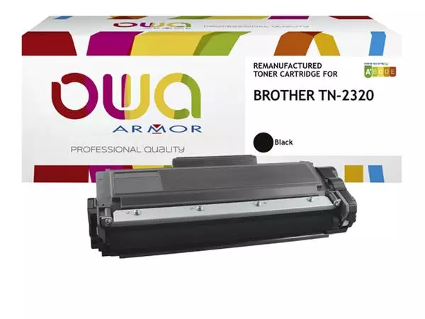 Een Toner OWA alternatief tbv Brother TN-2320BK zwart koop je bij EconOffice