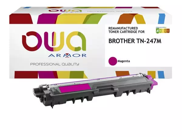 Een Toner OWA alternatief tbv Brother TN-247M rood koop je bij L&N Partners voor Partners B.V.