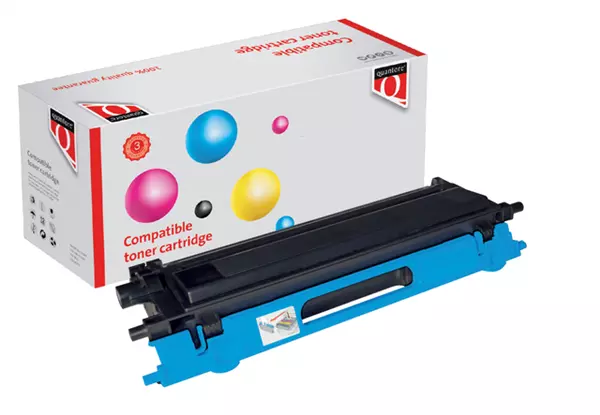 Een Toner Quantore alternatief tbv Brother TN-135C blauw koop je bij Van Hoye Kantoor BV