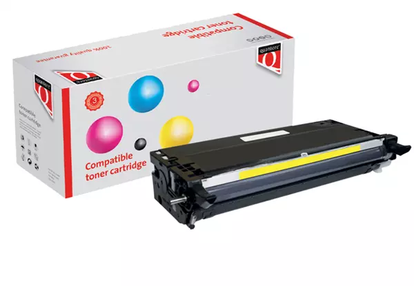 Een Tonercartridge Quantore alternatief tbv Dell 593-10221 geel koop je bij Alles voor uw kantoor