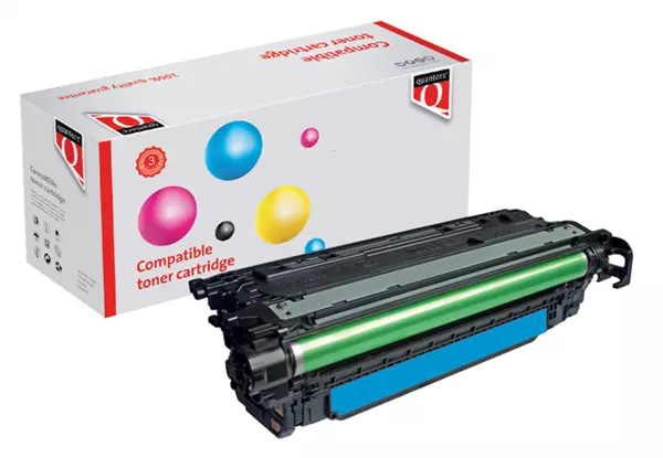 Een Tonercartridge Quantore alternatief tbv HP 655A CF451A blauw koop je bij EconOffice