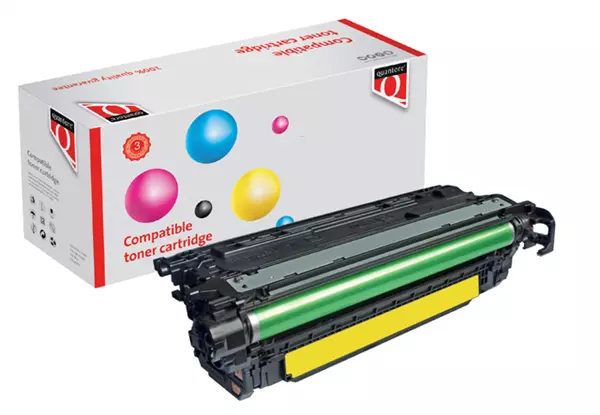 Een Tonercartridge Quantore alternatief tbv HP 655A CF452A geel koop je bij KantoorProfi België BV