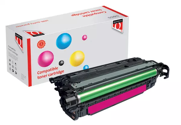 Een Tonercartridge Quantore alternatief tbv HP 655A CF453A rood koop je bij EconOffice