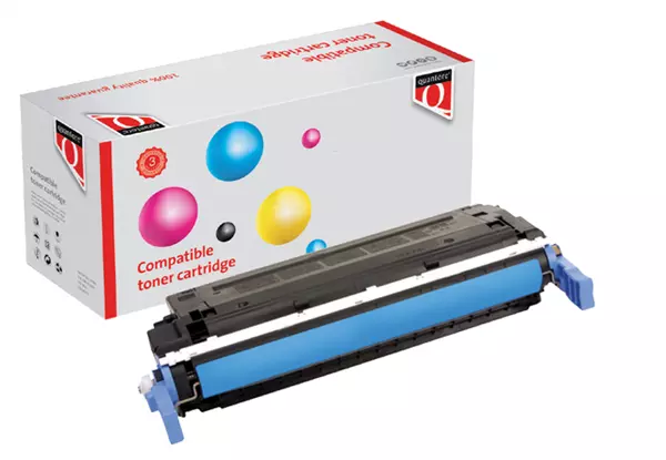 Een Tonercartridge Quantore alternatief tbv HP CB401A blauw koop je bij De Angelot