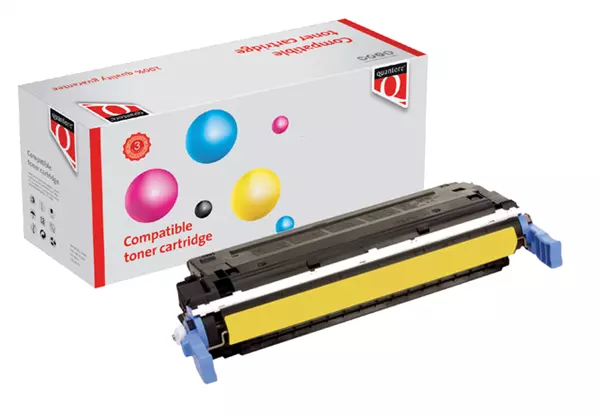 Een Tonercartridge Quantore alternatief tbv HP CB402A geel koop je bij Tonerinktshop