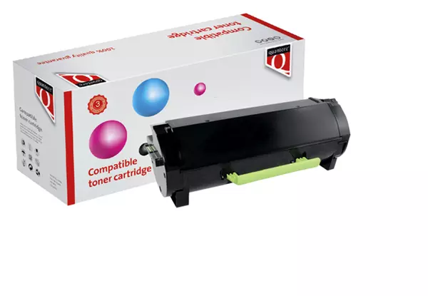 Tonercartridge Quantore alternatief tbv Lexmark 24B6035 zwart