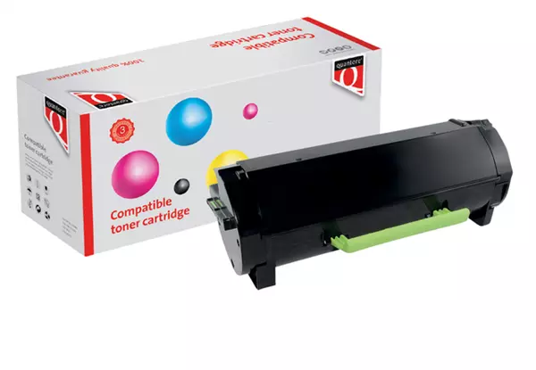 Een Tonercartridge Quantore alternatief tbv Lexmark 24B6186 zwart koop je bij The Cartridge Company