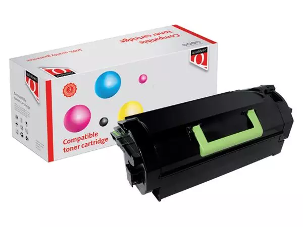 Een Tonercartridge Quantore alternatief tbv Lexmark 52D2000 zwart koop je bij MV Kantoortechniek B.V.