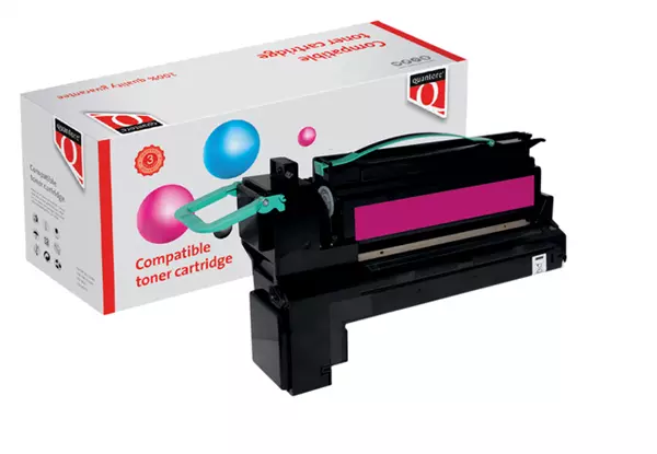 Tonercartridge Quantore alternatief tbv Lexmark C792X2MG rood