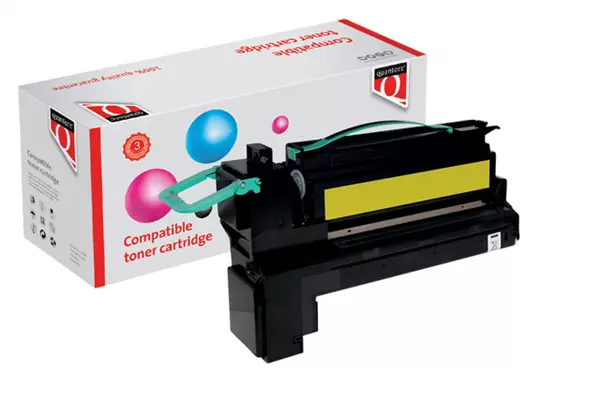 Een Tonercartridge Quantore alternatief tbv Lexmark C792X2YG geel koop je bij Goedkope Kantoorbenodigdheden