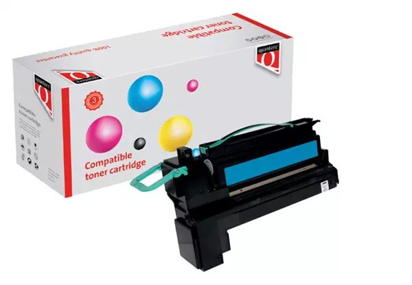 Een Tonercartridge Quantore alternatief tbv Lexmark X792X2CG blauw koop je bij Goedkope Kantoorbenodigdheden