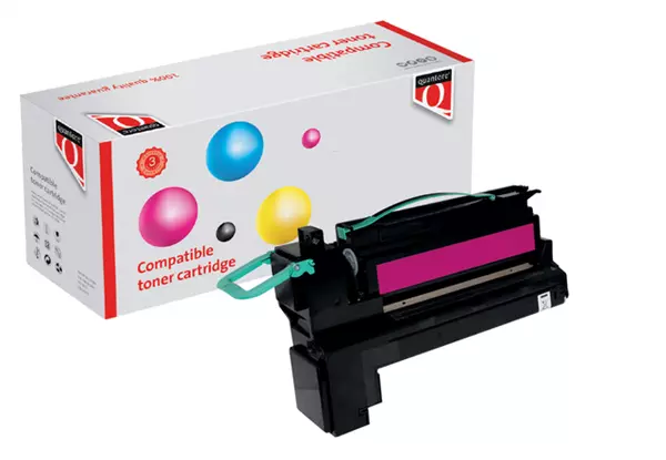 Een Tonercartridge Quantore alternatief tbv Lexmark X792X2MG rood koop je bij EconOffice