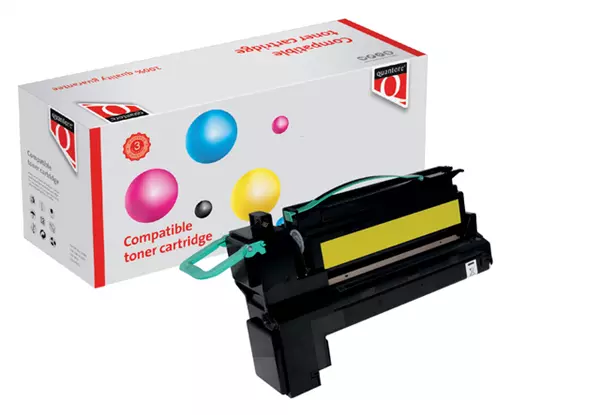 Een Tonercartridge Quantore alternatief tbv Lexmark X792X2YG geel koop je bij KantoorProfi België BV