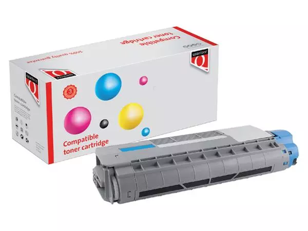 Een Toner Quantore alternatief tbv Oki 44315307 blauw koop je bij MV Kantoortechniek B.V.