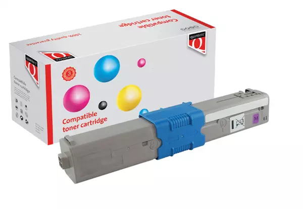 Een Toner Quantore alternatief tbv Oki 46507614 rood koop je bij Tonerinktshop