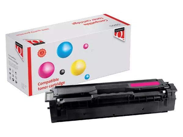 Een Tonercartridge Quantore alternatief tbv Samsung CLT-M504S rood koop je bij Unimark Office B.V.