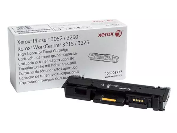 Een Tonercartridge Xerox 106R02777 zwart koop je bij L&N Partners voor Partners B.V.