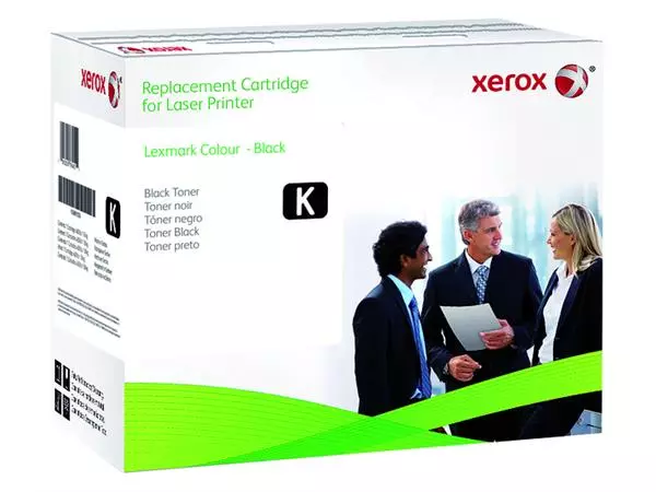 Tonercartridge Xerox alternatief tbv Lexmark C540H2KG zwart