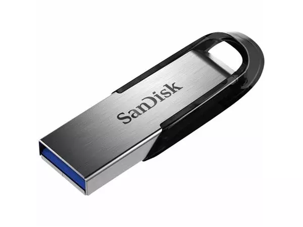 Een USB-stick 3.0 Sandisk Cruzer Ultra Flair 128GB koop je bij MV Kantoortechniek B.V.