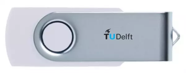 Een USB-STICK TUDELFT 8GB koop je bij Kantoorvakhandel van der Heijde