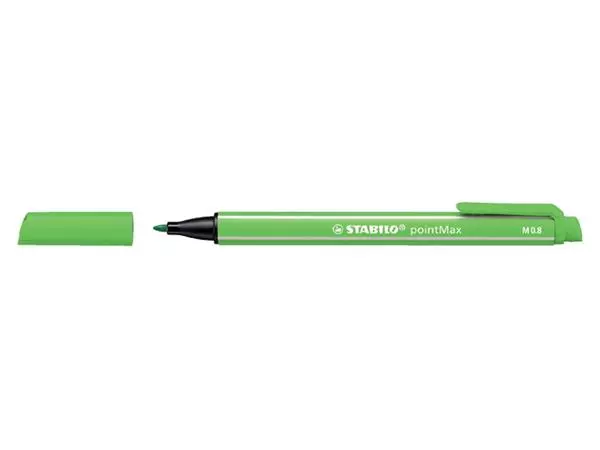 Een Vilstift STABILO pointMax 488/33 medium lichtgroen koop je bij Buro De Peuter